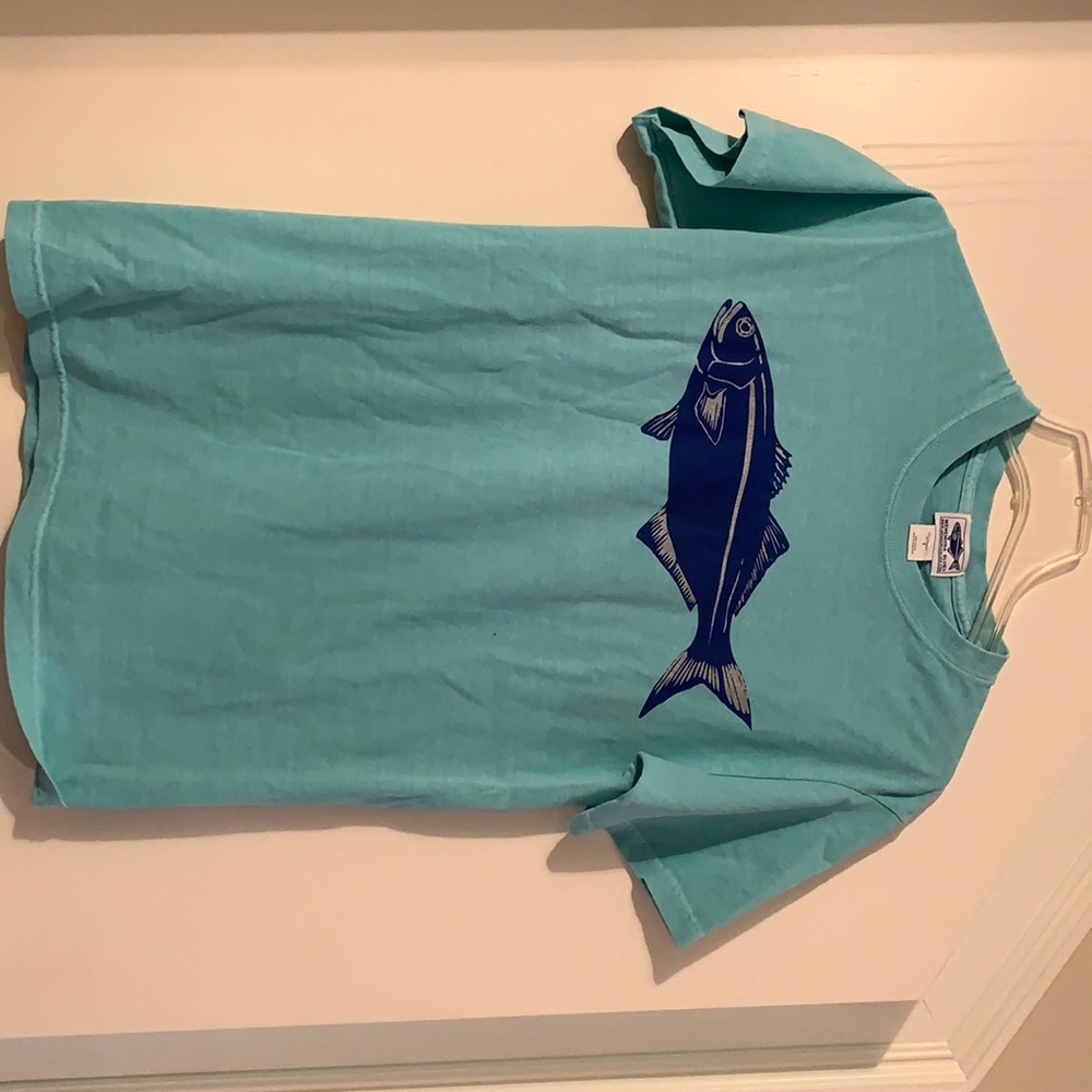 Authentic menemsha blues turquoise t shirt